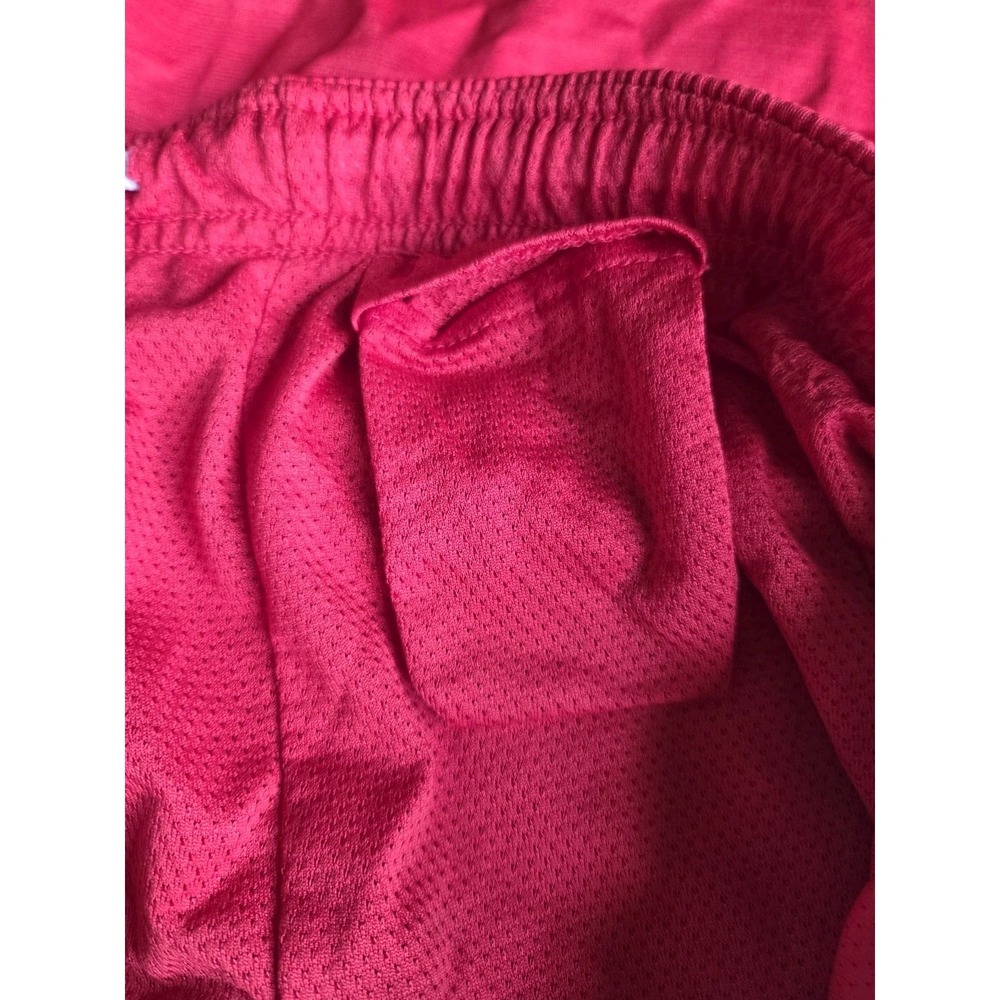 Vintage Nike Basketball Shorts Nike Team Shorts Red White Mesh Sides Mens XL - Picture 4 of 16